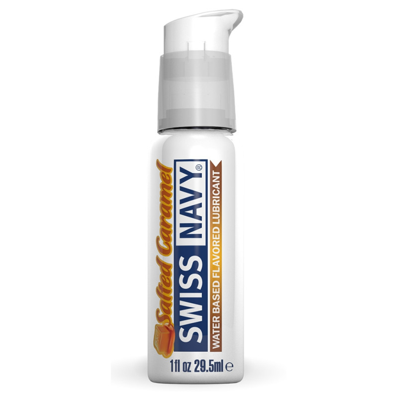 Swiss Navy Lubrifiant aromatisé Caramel salé 30mL